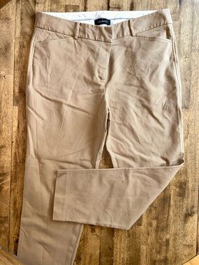 Talbots Khaki Stretch Chinos